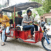 West Bengal: an electric-powered rickshaw journey ride 8